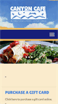 Mobile Screenshot of canyoncafe.com
